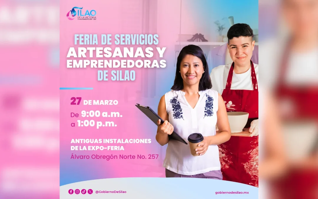 Promoverán productos silaoenses en nueva Feria de Mujeres Artesanas y Emprendedoras