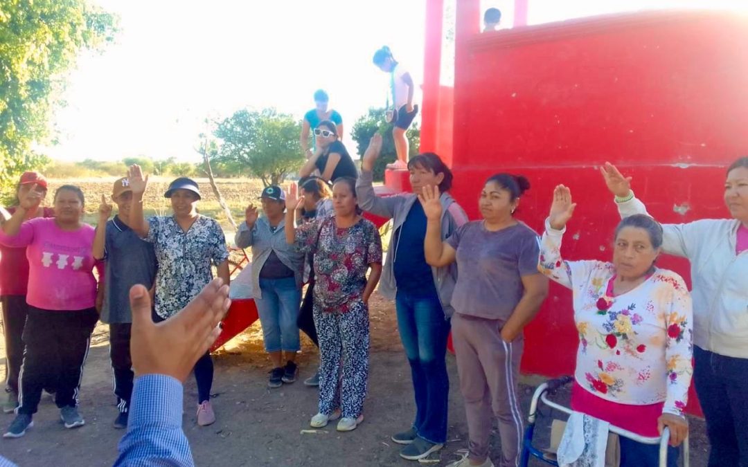 Crean el primer comité de seguridad vecinal en la comunidad Guadalupe de Ramales