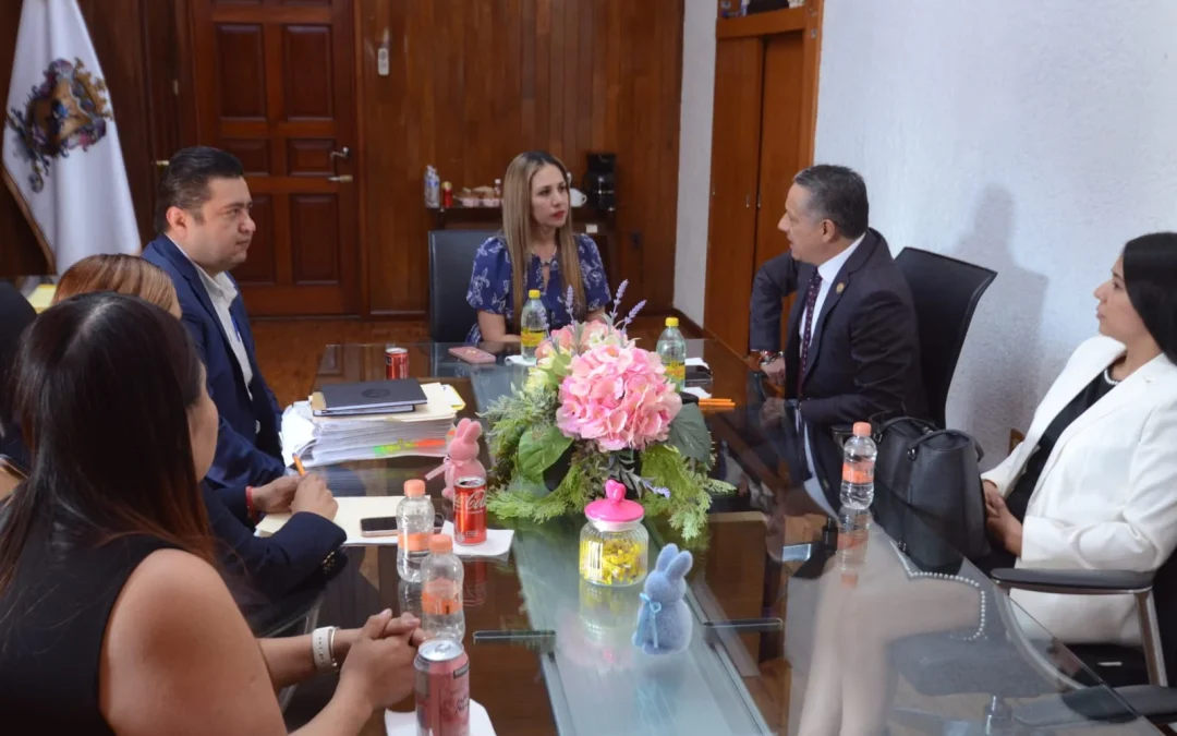 Se reúne la alcaldesa Melanie Murillo con el Fiscal General del Estado; brinda Fiscalía pronta atención en el caso de Maricarmen Olmedo