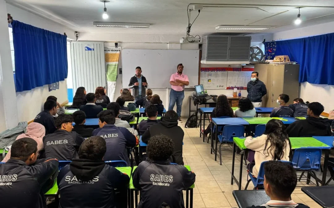 Imparte Prevención Social plática sobre cómo prevenir adicciones en el SABES de la comunidad Los Sauces